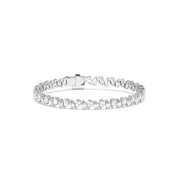 7 ctw Pear Labgrown Diamond Tennis Bracelet