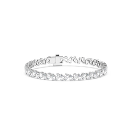 7 ctw Pear Labgrown Diamond Tennis Bracelet
