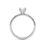 2CT SOLITAIRE OVAL RING