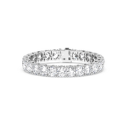 Solitaire Round Labgrown Diamond Tennis Bracelet