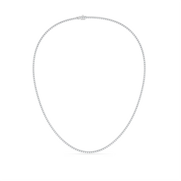 5 ctw Round Labgrown Diamond Straight Line Tennis Necklace