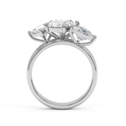 OVAL TRIANGULAR RING