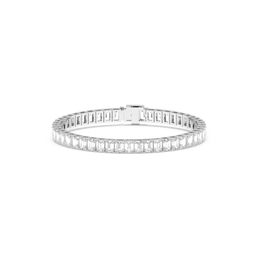 50 Pointers Emerald Labgrown Diamond Tennis Bracelet