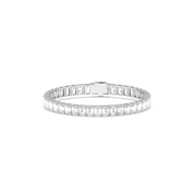 Solitaire Emerald Labgrown Diamond Tennis Bracelet