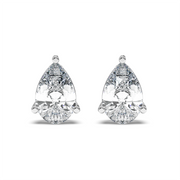 2CTW PEAR STUDS