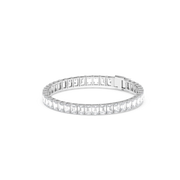 Solitaire Emerald Labgrown Diamond Tennis Bracelet