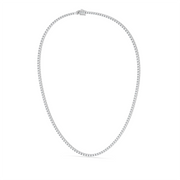 7 ctw Round Labgrown Diamond Straight Line Tennis Necklace