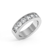 75PTS EACH ROUND ETERNITY BAND