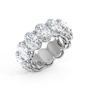 1CT EACH OVAL ETERNITY BAND