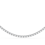 7 ctw Round Labgrown Diamond Straight Line Tennis Necklace