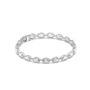 50PTS EACH MARQUISE BEZEL TENNIS BRACELET