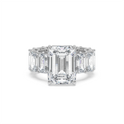 2 ctw Radiant-Emerald Labgrown Diamond Ring