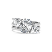5 ctw Oval-Pear Labgrown Diamond Ring