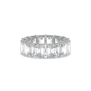 3 ctw Emerald Labgrown Diamond Eternity Band