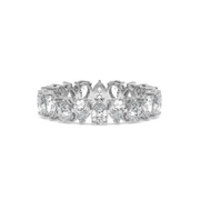 3CTW PEAR ETERNITY BAND
