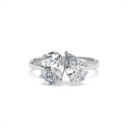 OVAL-PEAR RING
