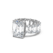 2 ctw Radiant-Emerald Labgrown Diamond Ring