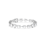 10 ctw Fancy Shapes Mix Labgrown Diamond Bracelet