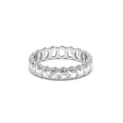 5CTW OVAL ETERNITY BAND