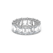 5 ctw Emerald Labgrown Diamond Eternity Band
