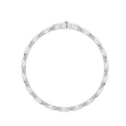 50PTS EACH MARQUISE BEZEL TENNIS BRACELET