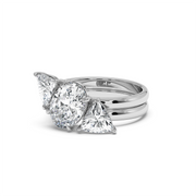 5 ctw Oval-Pear Labgrown Diamond Ring
