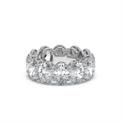 1CT EACH OVAL ETERNITY BAND