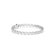 10 ctw Pear Labgrown Diamond Tennis Bracelet