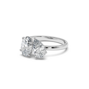 OVAL-PEAR RING