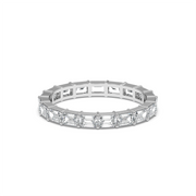 2 ctw Emerald Labgrown Diamond Eternity Band