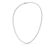 7 ctw Round Labgrown Diamond Straight Line Tennis Necklace