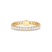 Solitaire Oval Labgrown Diamond Tennis Bracelet