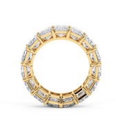 5 ctw Emerald Labgrown Diamond Eternity Band