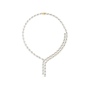 Dewdrop Labgrown Pear Diamond Necklace