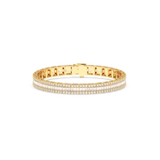 10 ctw Baguette-Round Labgrown Diamond Tennis Bracelet