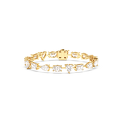 3 ctw Fancy Shapes Mix Labgrown Diamond Bracelet