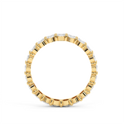 3CTW OVAL ETERNITY BAND