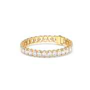 Solitaire Oval Labgrown Diamond Tennis Bracelet