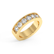 75PTS EACH ROUND ETERNITY BAND