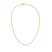 5 ctw Round Labgrown Diamond Straight Line Tennis Necklace