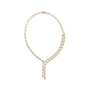 Dewdrop Labgrown Pear Diamond Necklace