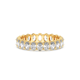 4CTW OVAL ETERNITY BAND