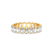3CTW OVAL ETERNITY BAND