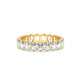 5CTW OVAL ETERNITY BAND
