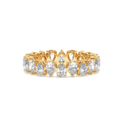 3CTW PEAR ETERNITY BAND