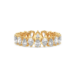 3CTW PEAR ETERNITY BAND