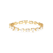 3 ctw Fancy Shapes Mix Labgrown Diamond Bracelet