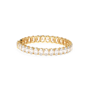 Solitaire Oval Labgrown Diamond Tennis Bracelet