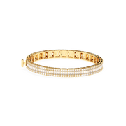 10 ctw Baguette-Round Labgrown Diamond Tennis Bracelet