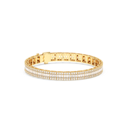 10 ctw Baguette-Round Labgrown Diamond Tennis Bracelet
